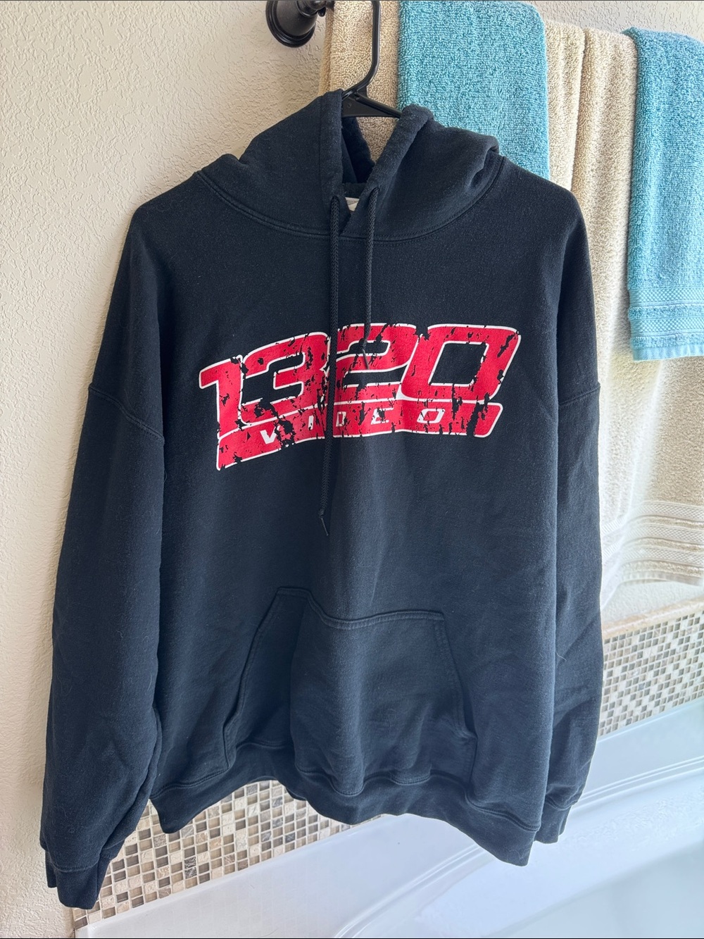 Black 1320 Video Hoodie